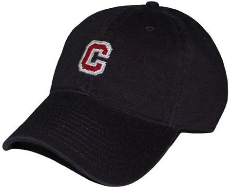 Colgate University Needlepoint Hat In Black By Smathers And Branson