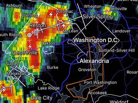 Just In Severe Thunderstorm Warning Issued For Arlington