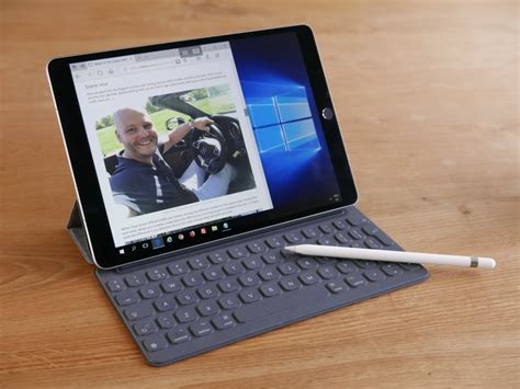 Windows 10 In Tablet Mode Comparing The Microsoft Surface Pro To Ipad Pro