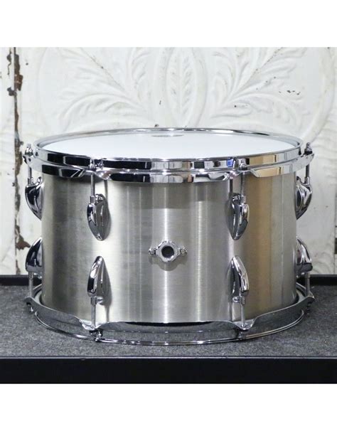 Asba Metal Drum Kit 24 13 16in Brushed Stainless Steel Timpano