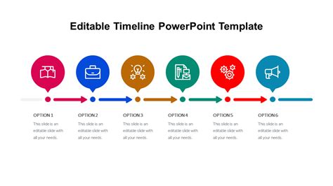 Best Editable Timeline Powerpoint Template Presentation