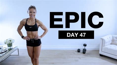 Day 47 Of EPIC LEG DAY Workout With Dumbbells Bodyweight SUPERSETS