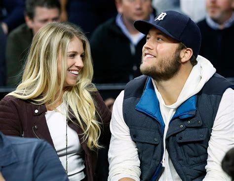 Rams Qb Matthew Stafford Reacts To Wife Kellys Team Dynamic Comments