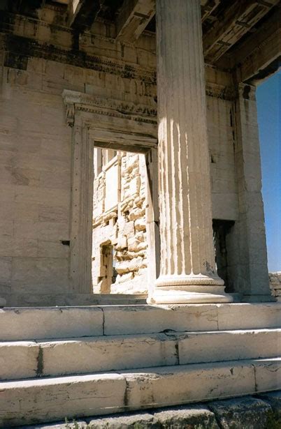 Ancient Building Pillar In Rhodos Free Stock Photo