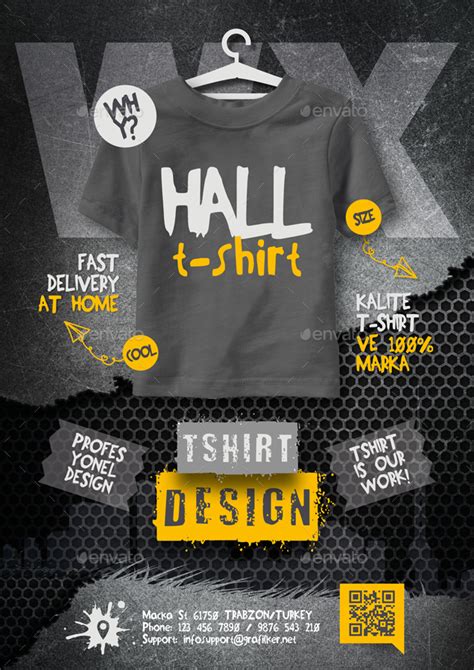 T Shirt Template Vector Image