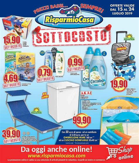 Ovviamente sul volantino risparmio casa di promoqui, sempre aggiornato all'ultima promozione. Risparmio Casa Volantino attuale 15/07 - 24/07/2019 ...