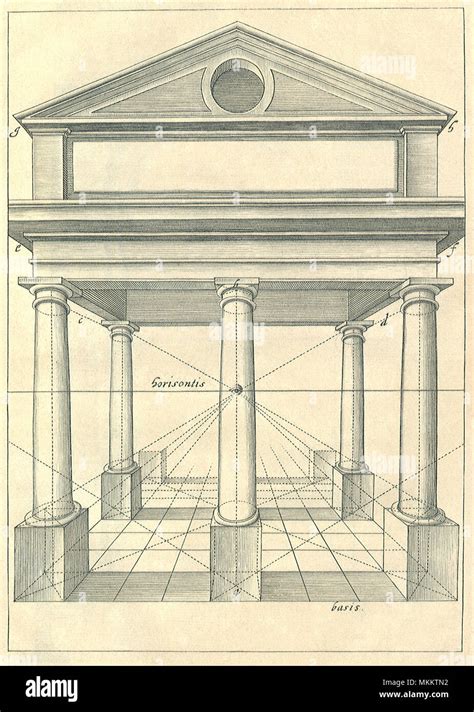 View Of Roman Portico Stock Photo Alamy