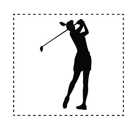 Women Golfer Svg Laser Cutting Files For Cnc Layered Files Svg Cricut