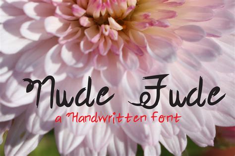 Download Free Nude Fude Font Free Fonts Download