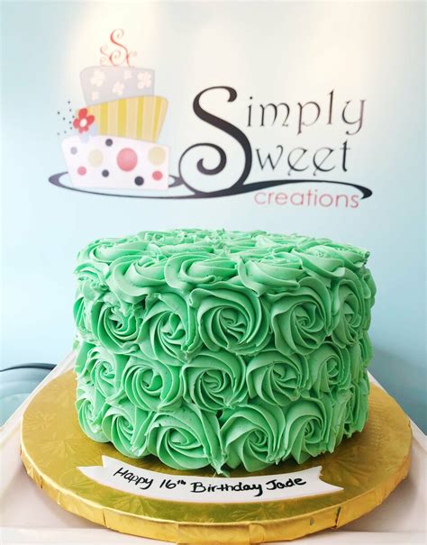 rosette cake simply sweet creations flickr