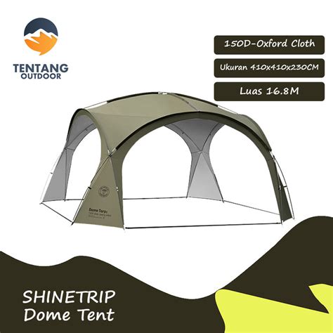 Jual Tenda Dome Shinetrip 8 10p A470 Camping Dome Tent Canopy Outdoor