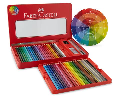 Faber Castell 48 Classic Colour Pencil Sketch Set Au