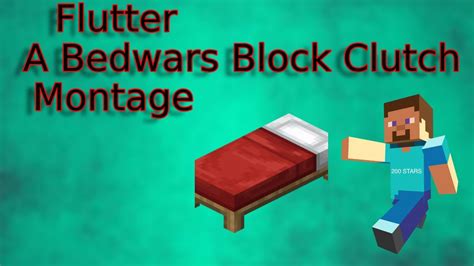 Flutter A Bedwars Block Clutch Montage Youtube