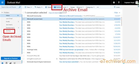 Where Do Archived Emails Go Otechworld