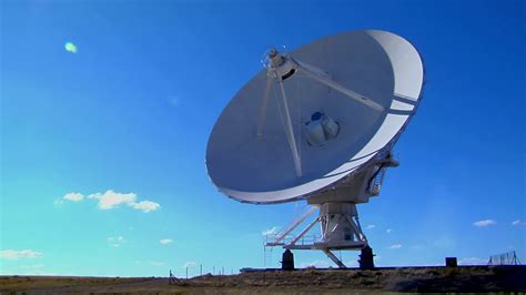 A Time Lapse Of Huge Satellite Dish Moving Stock Footage Sbv 307958694