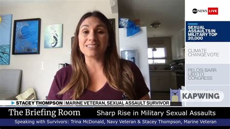 News Military Sexual Assault Survivors Speak Abc The Briefing
