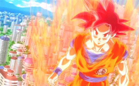 Discover & share this goku super saiyan gif with everyone you know. *Goku Super Saiyan God* - Dragon Ball Z Photo (37682275) - Fanpop