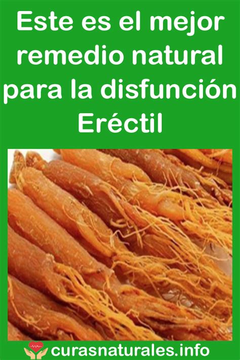 Este es el mejor remedio natural para la disfunción Eréctil Health vitamins Food Herbalism