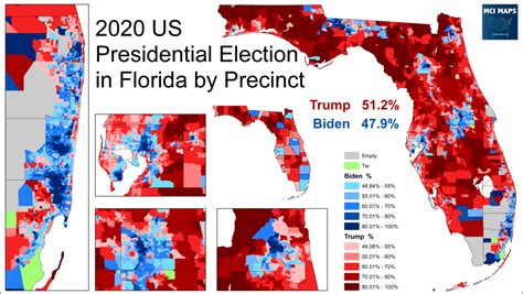 How Floridas State Senate Districts Voted In 2020 Mci Maps