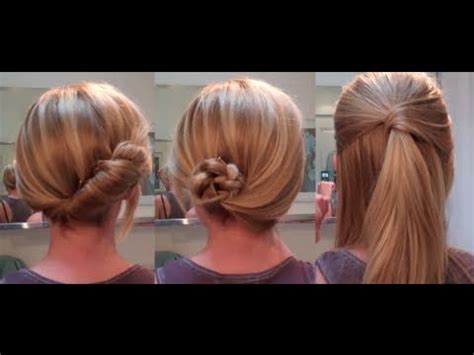Some days you're motivated, while some days you just want to trudge past it. Easy Hairstyles for a date / work - hairstyles for long ...