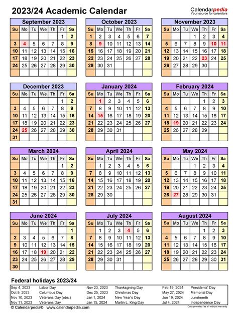 Auburn Academic Calendar 2023 24