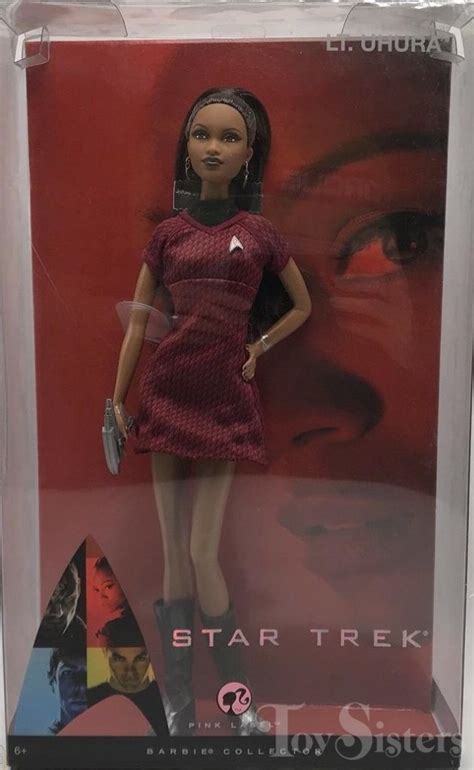 2008 Barbie Star Trek Lt Uhura Toy Sisters