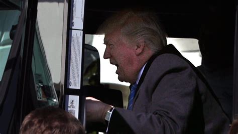 See President Trump Do His Best Trucker Impression