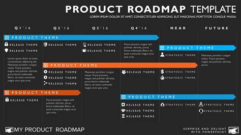 Six Phase Agile Timeline Roadmap Powerpoint Template
