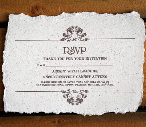 The invitations are beautiful and elegant looking. Vintage Style Wedding Invitation By Solographic Art ...