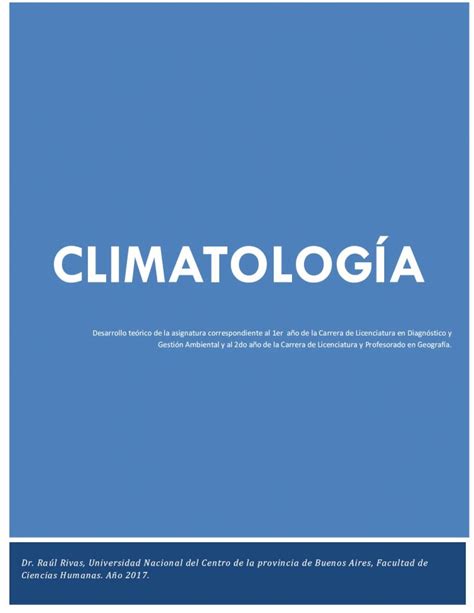 Pdf Climatolog A Cursosihlla Bdh Org Arcursosihlla Bdh Org Ar