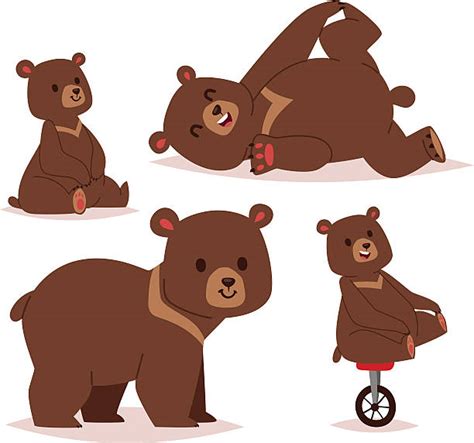 Royalty Free Bear Cub Clip Art Vector Images And Illustrations Istock