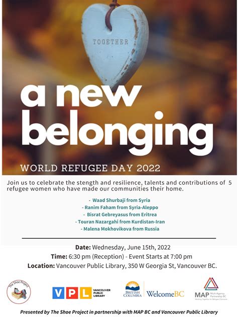A New Belonging Stories To Celebrate World Refugee Day Multi Agency