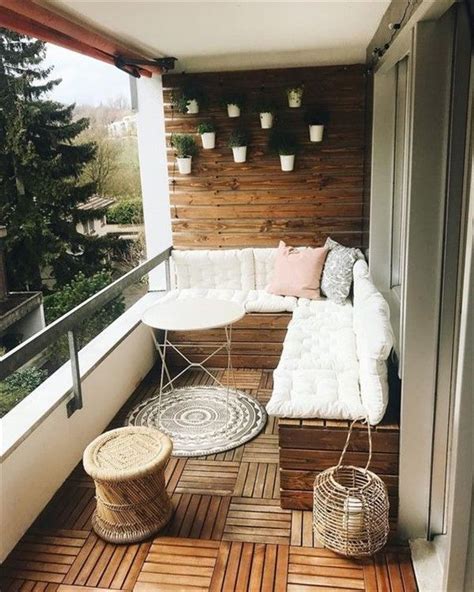 Balcony Benches With Storage Complexity Solving Ideas Apartment