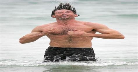 Psbattle Hugh Jackman Making A Weird Face On A Beach Photoshopbattles