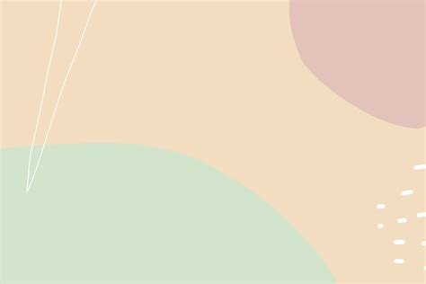 Stylish Templates With Organic Abstract Shapes And Line In Nude Colors