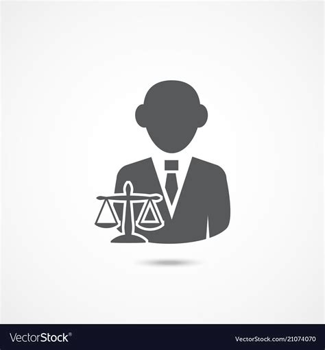Search more than 600,000 icons for web & desktop here. Lawyer icon on white Royalty Free Vector Image