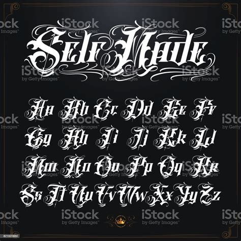 Tattoo Fonts Capital Letters - Tattoo