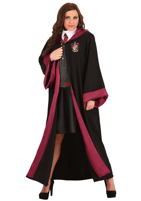 buy adult hermione granger costume women s harry potter gryffindor robe for harry potter cosplay