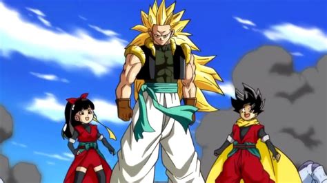 A page for describing characters: Dragon Ball Heroes - All Super Saiyan 3 Adult Gotenks ...