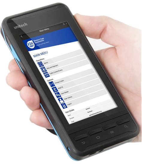 Device, a component of personal computer hardware. Smart technology improves traffic law enforcement | Western Cape Government