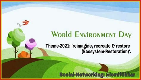 World Environment Day 2021 My Blogs