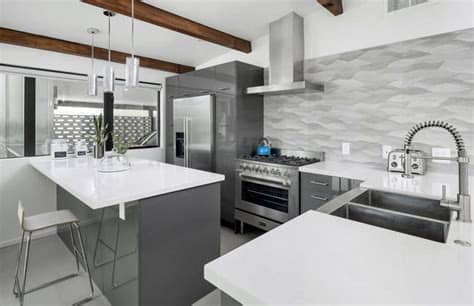 As you can see from these grey kitchen ideas,a classic grey kitchen is timeless. 30 Gray and White Kitchen Ideas - Designing Idea