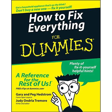 For Dummies How To Fix Everything For Dummies Paperback