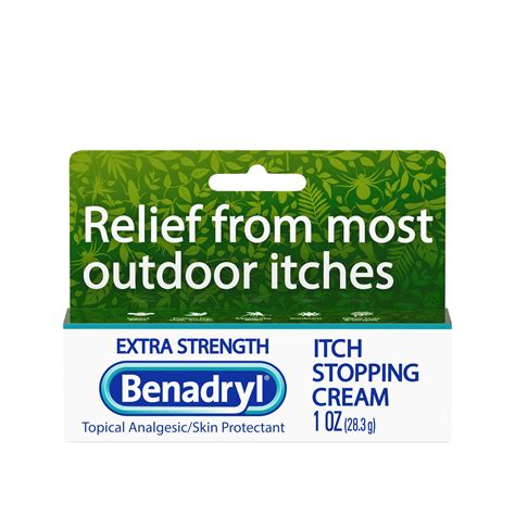 Benadryl Extra Strength Anti Itch Topical Gel With 2 Diphenhydramine
