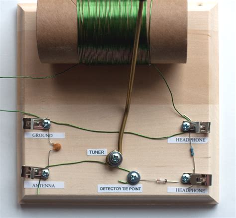 Build Your Own Crystal Radio Radio Kit Science Projects