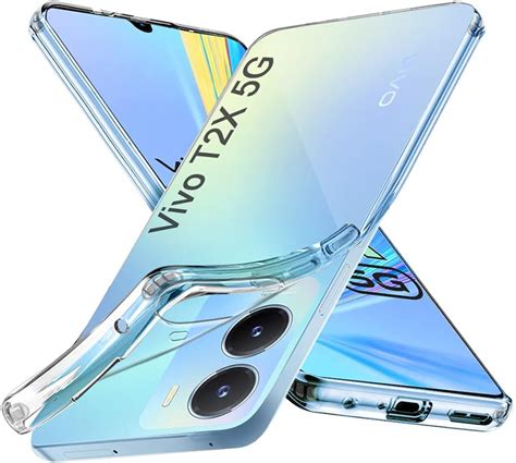 Fashionury Slim Ultra Soft Transparent Back Cover For Vivo T X G