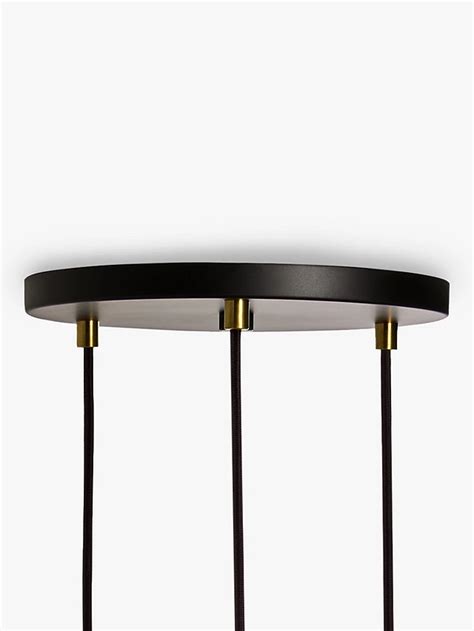 Tala Brass Triple Pendant Ceiling Light With Sphere Iv Es Led Dim To