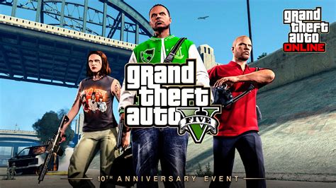 Celebrate Ten Years Of Grand Theft Auto V In Gta Online This Week