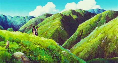 Pin By Nah On Wallpapers Ghibli Landscape Studio Ghibli Anime Scenery