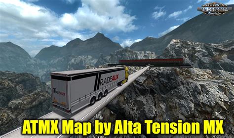 Monkamx Map V50 By Bostro Gamer 143x Ats Mods American Truck Simulator Mods